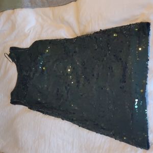 Jessica Simpson green sequin dress 6